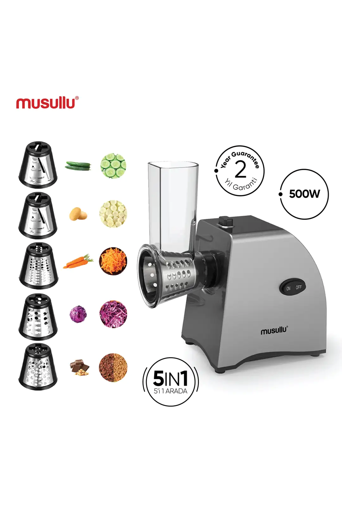 Musullu msl-4003 Rende Makinesi