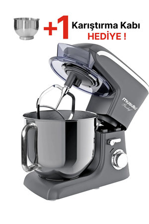 Musullu Mutfak Şefi / Stand Mikser 8L 1800 Watt Hamur Yoğurma Makinesi