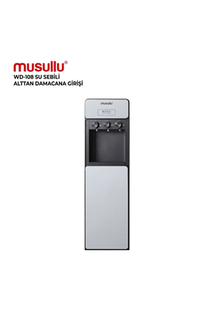 Musullu WD-108 Alttan Damacanalı Su Sebili | 2 Yıl Garantili